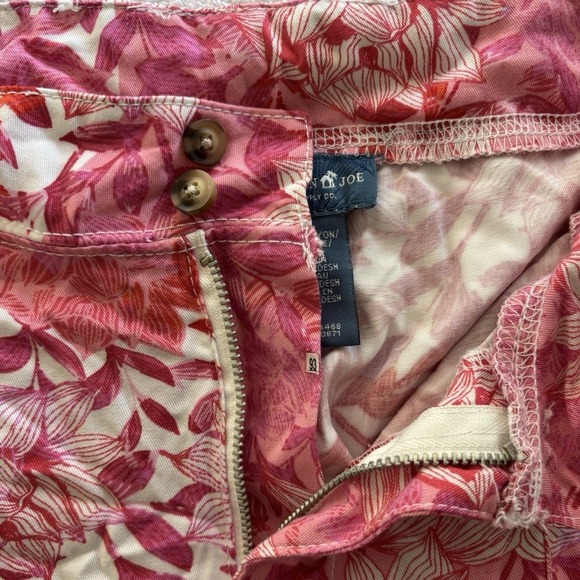 Caribbean Joe Pants Womens Size 16 Casual Travel Tropical Rayon Wide Leg Cropped - Picture 10 of 15